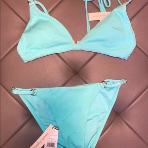 Teal bikini set